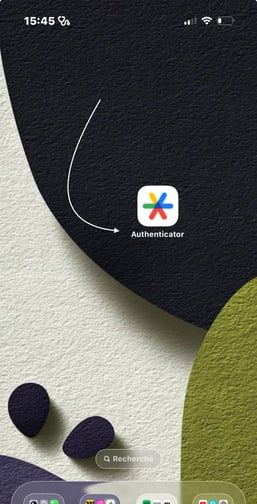 ECRAN-CITANA-APPLICATION-GOOGLE-AUTHENTICATOR