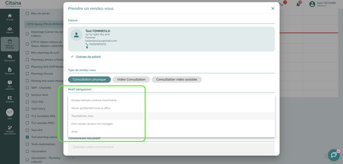 ecran-CITANA-agenda-partage-inscription-rdv-motifs