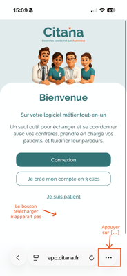 ECRAN-CITANA-pwa-iphone-1-aller-sur-site-internet-safari