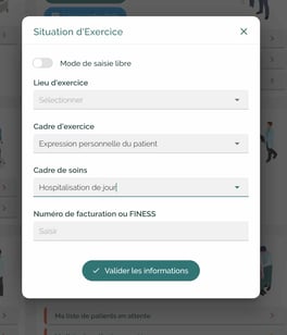 ECRAN_CITANA_SITUATION_DEXERCICE