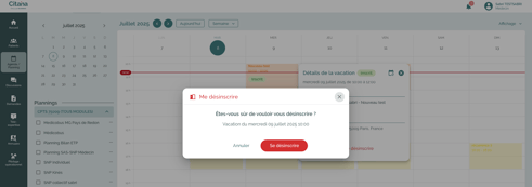 Ecran-CITANA-planning-confirmation-désinscription