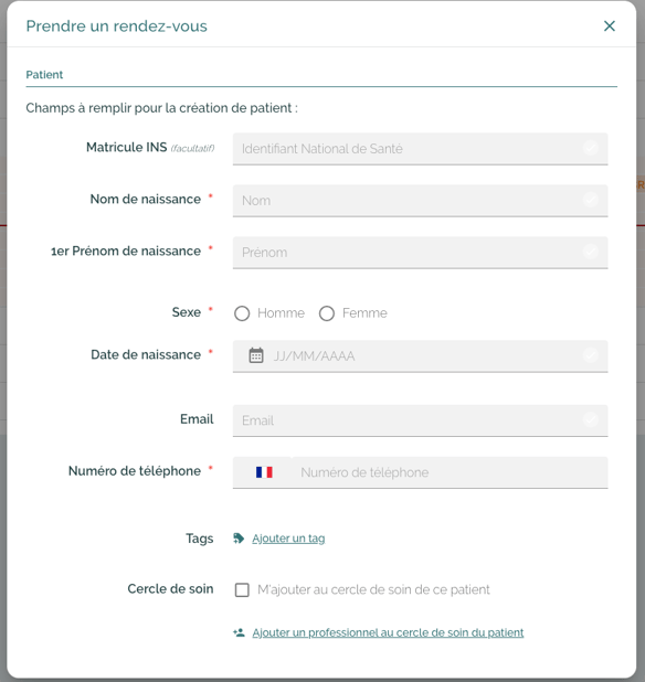 Ecran-CITANA-planning-prise-de-rdv-création-nouveau-patient
