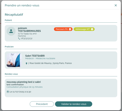 Ecran-CITANA-planning-prise-de-rdv-récapitulatif-prise-rdv