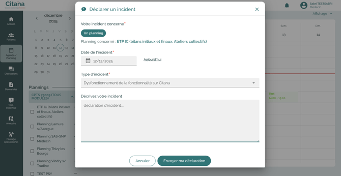 ecran-CITANA-evenements-indesirables-fiche-patient-interface