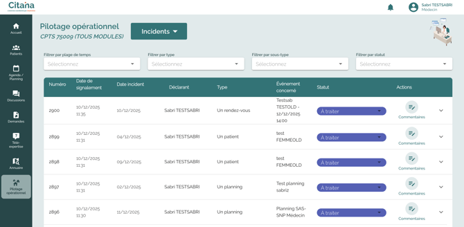 ecran-CITANA-evenements-indesirables-liste-pilotage-operationnel