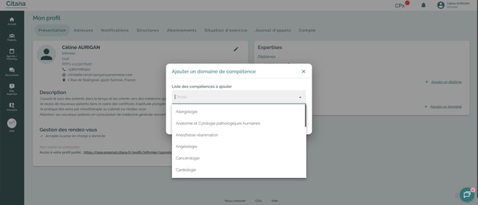 citana-mon-profil-expertises-ajout-domaine-competence-diplome