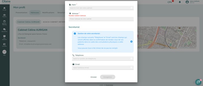 citana-mon-profil-gestion-adresses-cabinet
