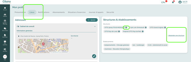ecran-CITANA-mon-profil-rejoindre-quitter-structure