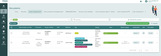 ecran-CITANA-LAMT-statut-patient-change-a-resolu