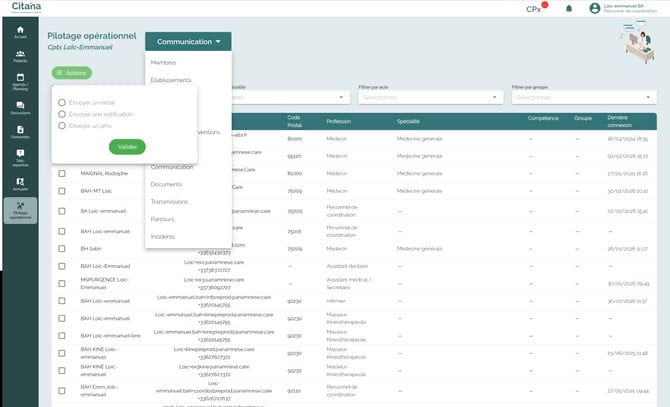 ecran-CITANA-Pilotage operationnel-admin-structure