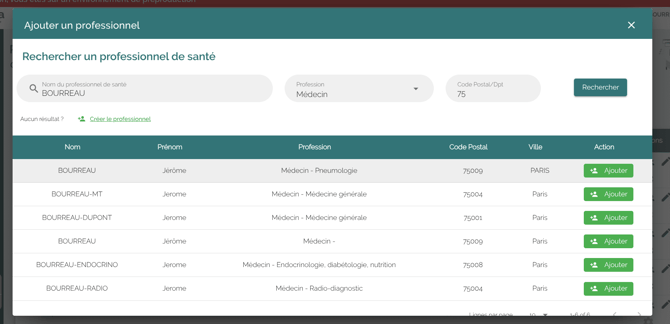 ecran-CITANA-SOCLE-gerer-etablissement-gestion-membre-Ajouter-professionnel