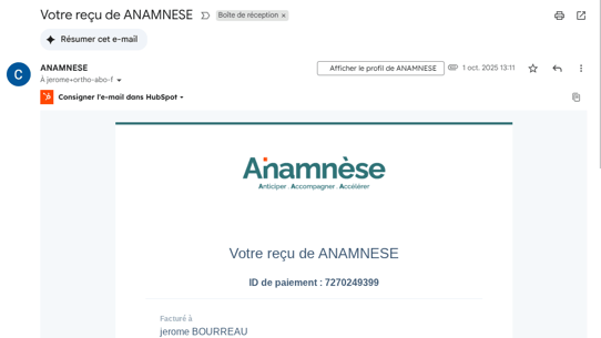 ecran-CITANA-mail-facture-recu-anamnese