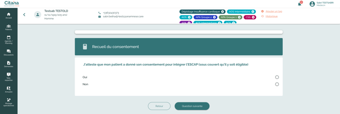 ecran-CITANA-protocole-déroulement-inclusion-ESCAP