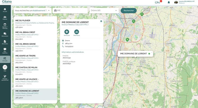 ecran-CITANA-annuaire-etablissement-resultat-recherche