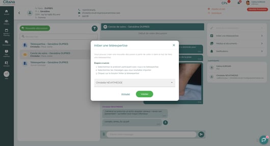 citana-initier-teleexpertise-via-discussion
